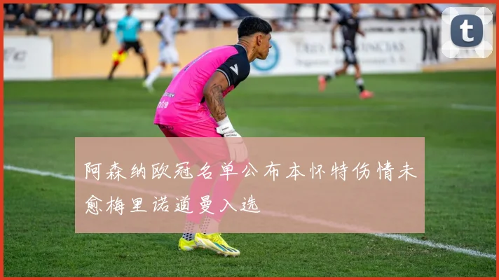 阿森纳欧冠名单公布本怀特伤情未愈梅里诺道曼入选